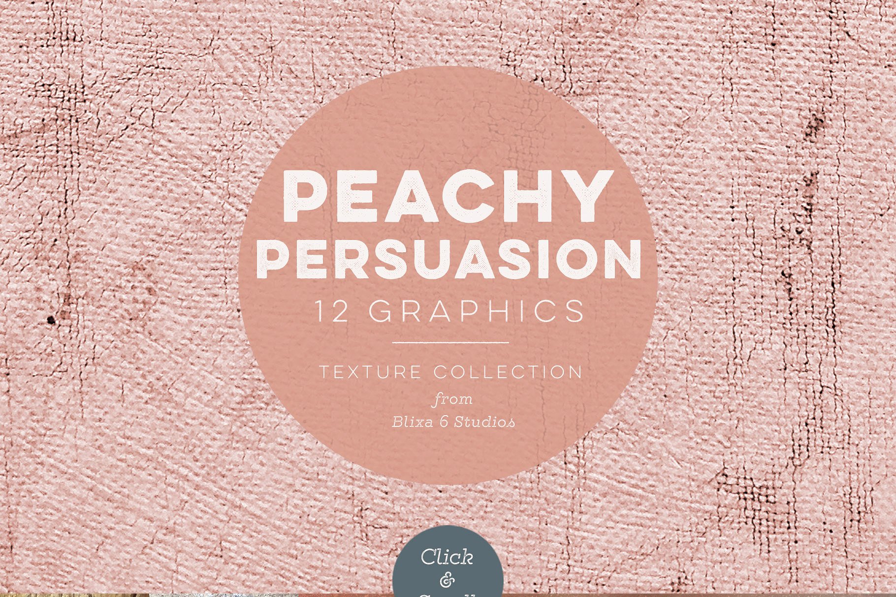 大理石木纹墙纸混合纹理合集 Peachy Persuasion Textured Graphics插图(1)
