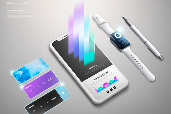 5G智能科技商业业务推广海报PSD素材素材库精选模板