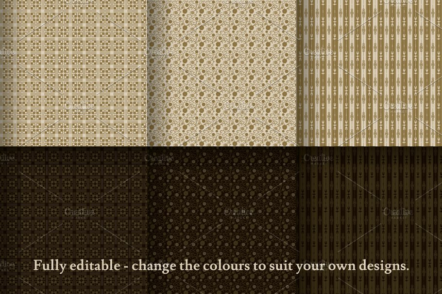 爵士音乐时代装饰纹理 Jazz Age Decorative Patterns插图