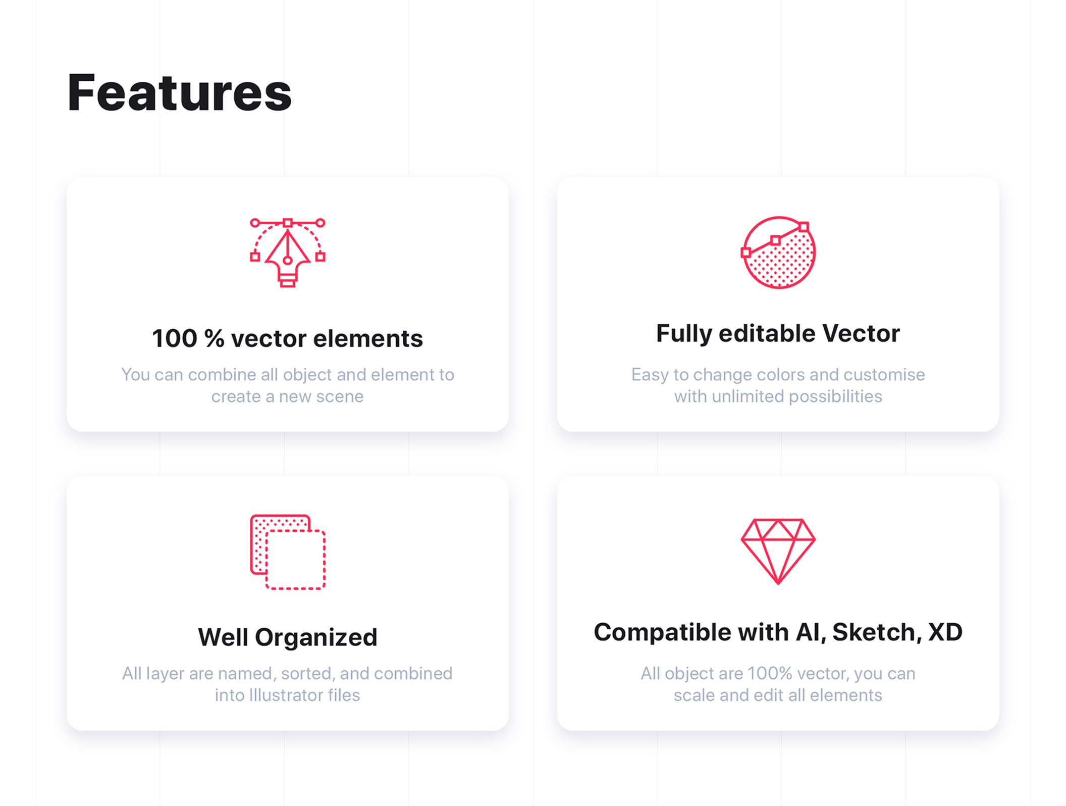 素材库下午茶:房地产与建筑场景网站矢量插画合集插图(1)