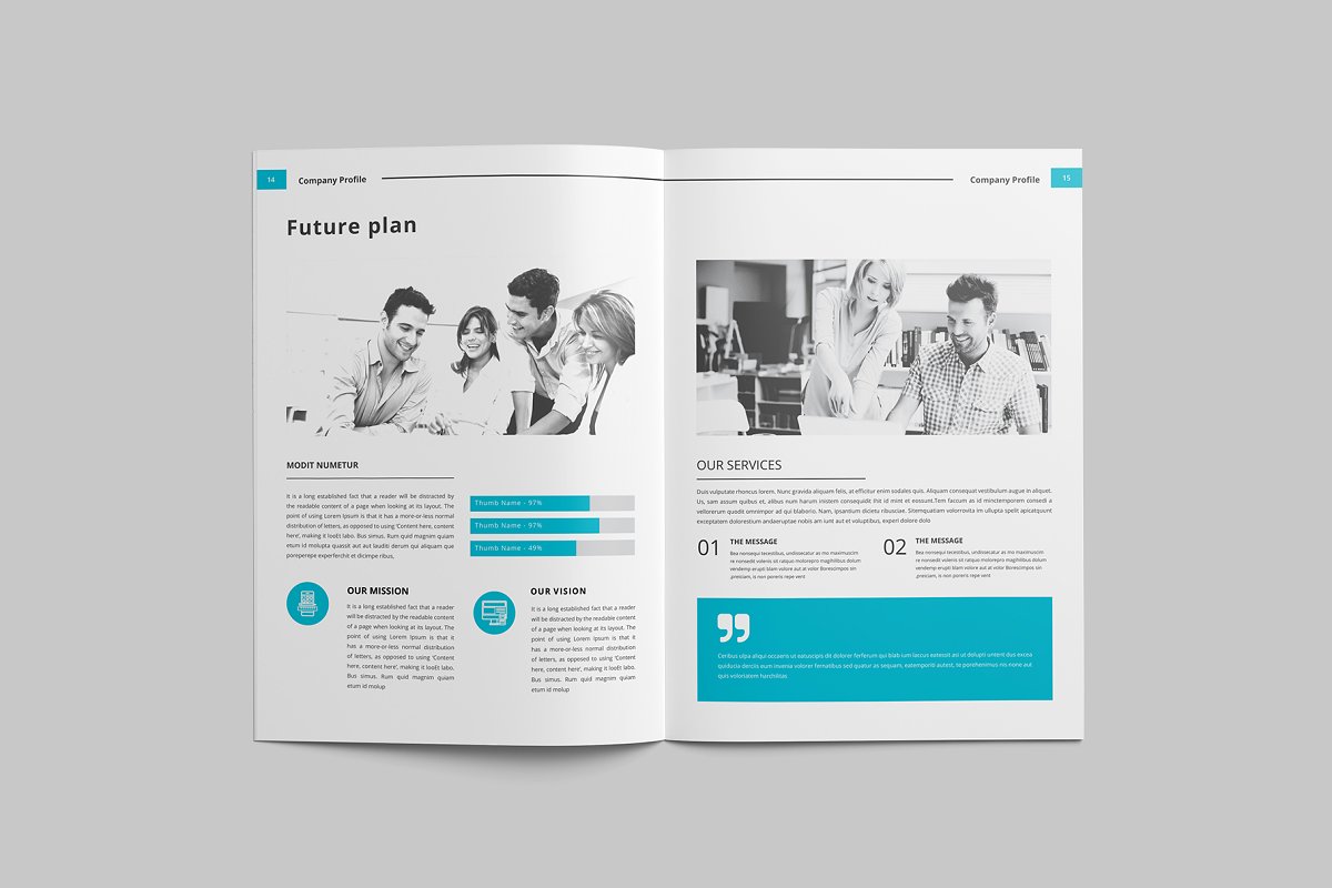 高端工作时尚生活宣传册杂志设计插图(7)