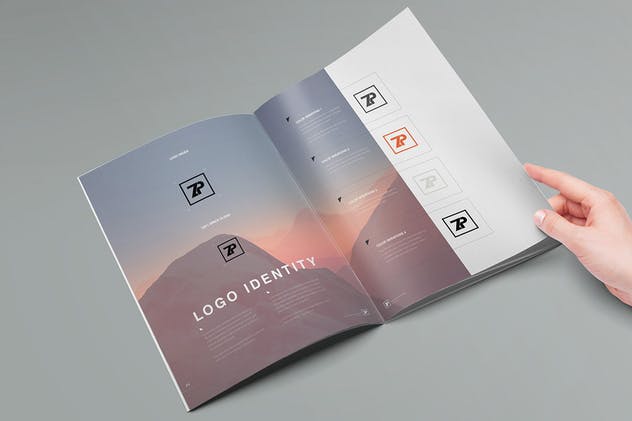 时尚品牌杂志书籍样机 The Muse – Brand Book Template插图(12)