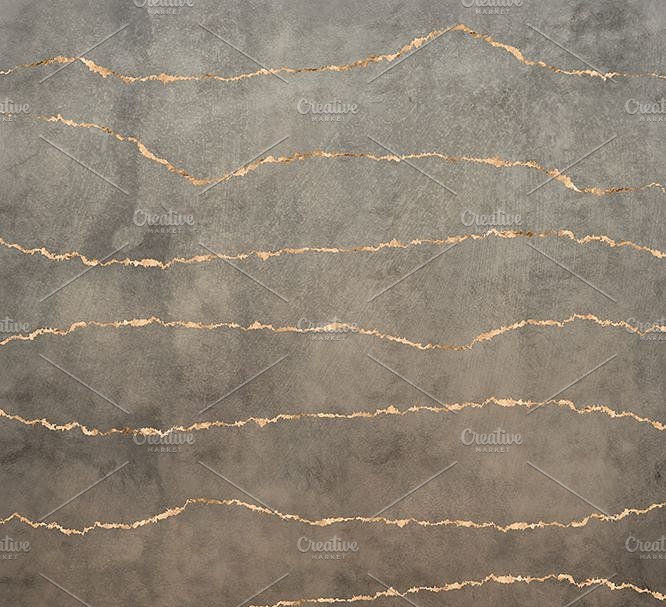 华丽的玫瑰金箔大理石纹理 Entropy’s Ballroom Rose Gold Texture插图(2)