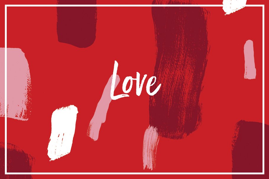 多彩颜料飞溅圣诞节主题风格纹理 Color Splash Patterns – Xmas Edition插图(3)