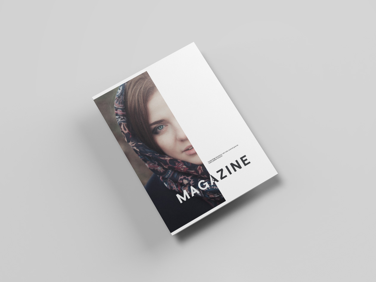 信纸规格生活杂志样机插图(7)