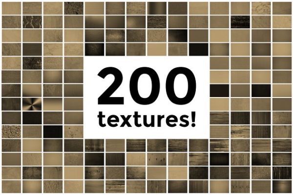 200种混合类型背景纹理合集 200 Textures / Backgrounds – Pack