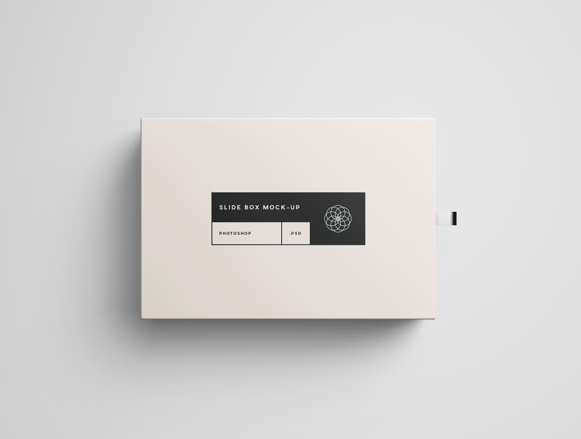 矩形抽屉式包装盒礼品盒包装设计效果图样机 Rectangle Slide Box Mockup插图(6)