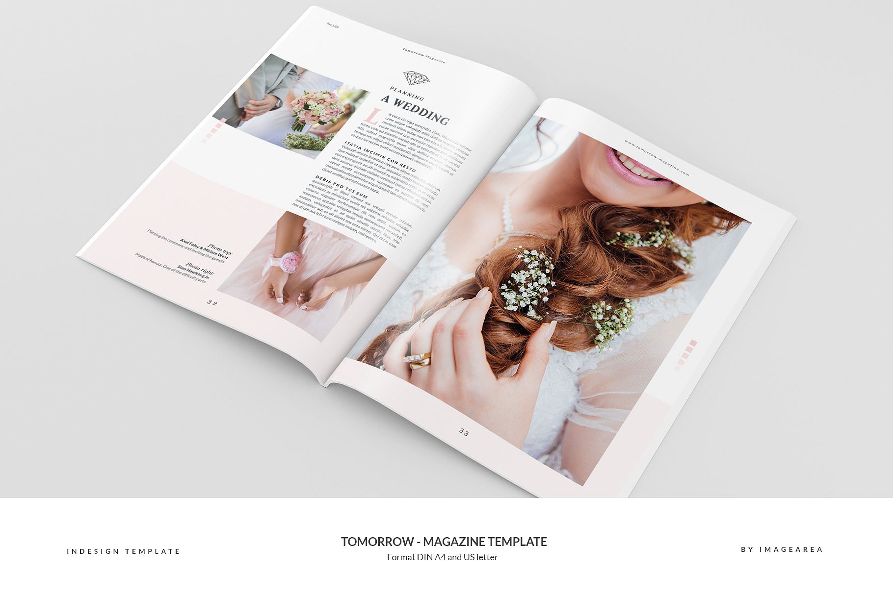 图文并茂排版优秀的专业杂志模板 Tomorrow – Magazine Template插图(17)