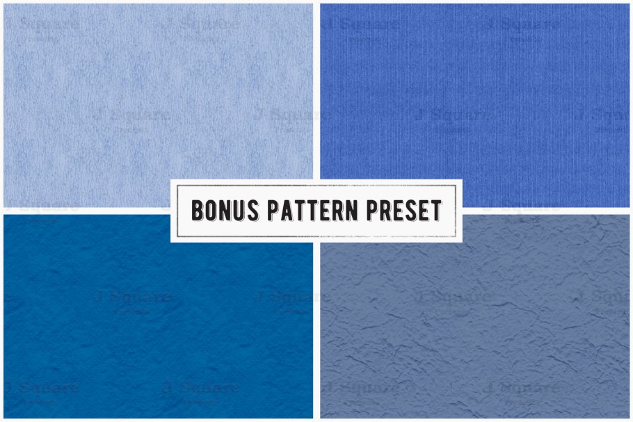 蓝色格调假日和光明节场景设计装饰元素 Holiday & Hanukkah Props in Blue插图(3)