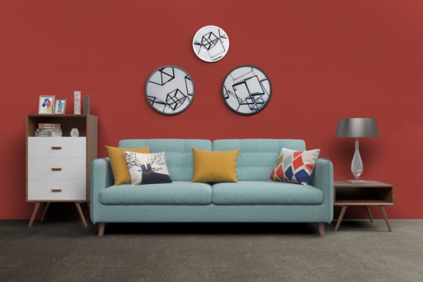 北欧简约风格装修设计场景样机 Mockup Interior Scene Creator – MK2