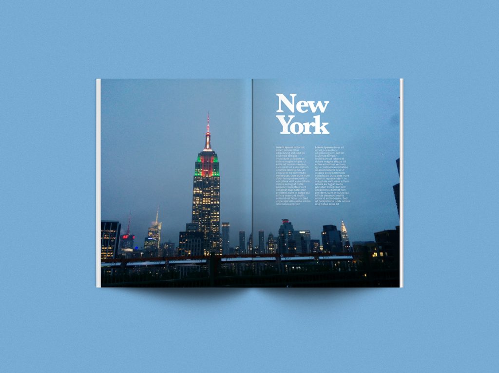 一套高质量杂志小样展示模板[PSD]插图