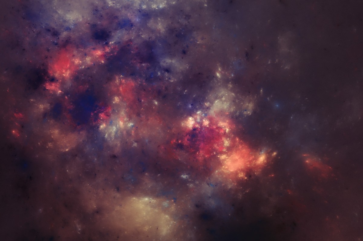 创意抽象纹理系列：15款类星云抽象纹理合集 Color & Light插图(4)