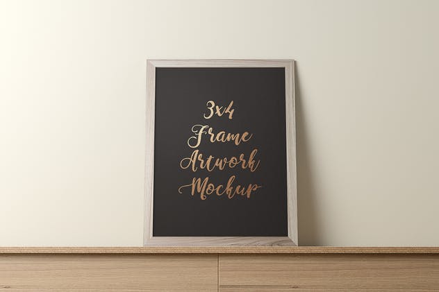 实木画框样机模板 Frame Artwork Set插图(4)