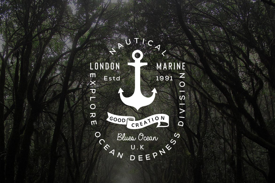 欧美复古设计风格品牌素材库精选LOGO商标模板v26 Vintage Logo & Badge Vol. 26插图(1)