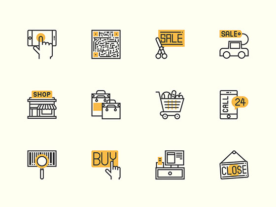 30 枚购物和零售图标素材之家精选sketch素材