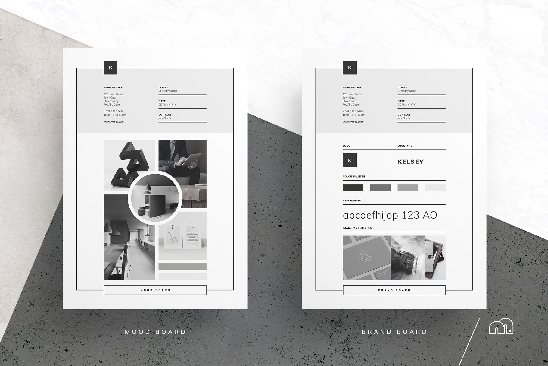 一套完美的简约项目提案模板 Kelsey – Pitch Pack插图(14)