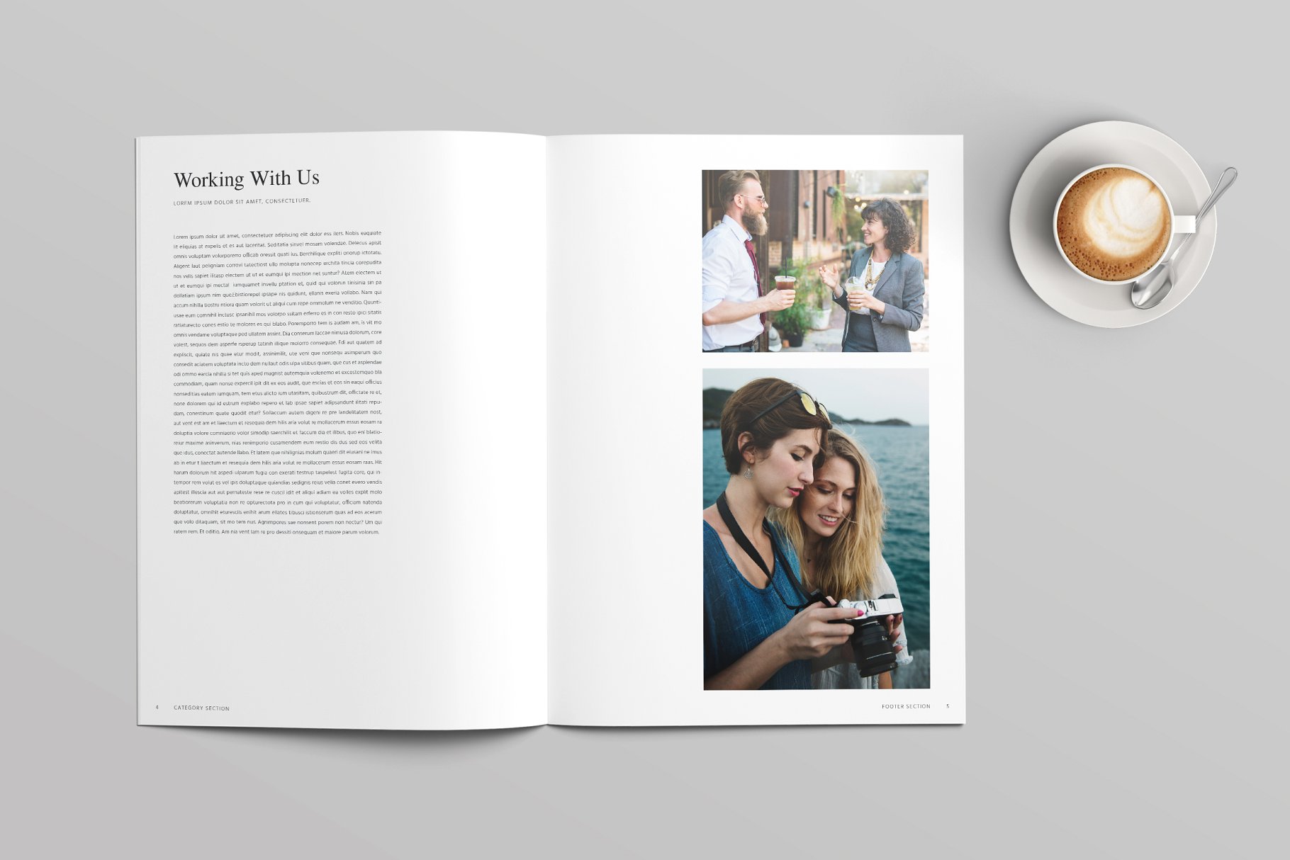 现代专业多用途手册小册子模板合集 Auckland Proposal Template插图(5)