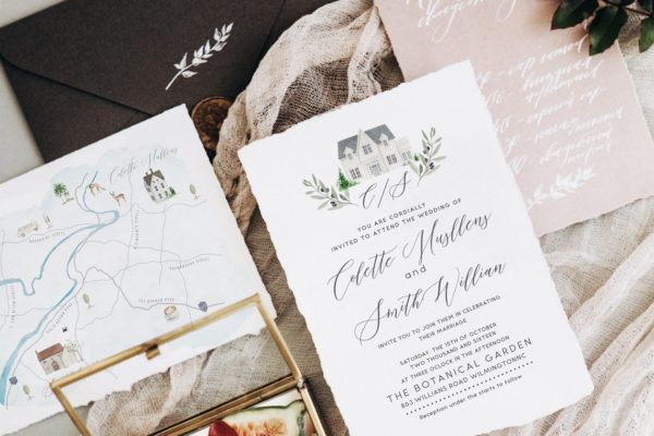 水彩手绘简易地图插画素材 Map Creator