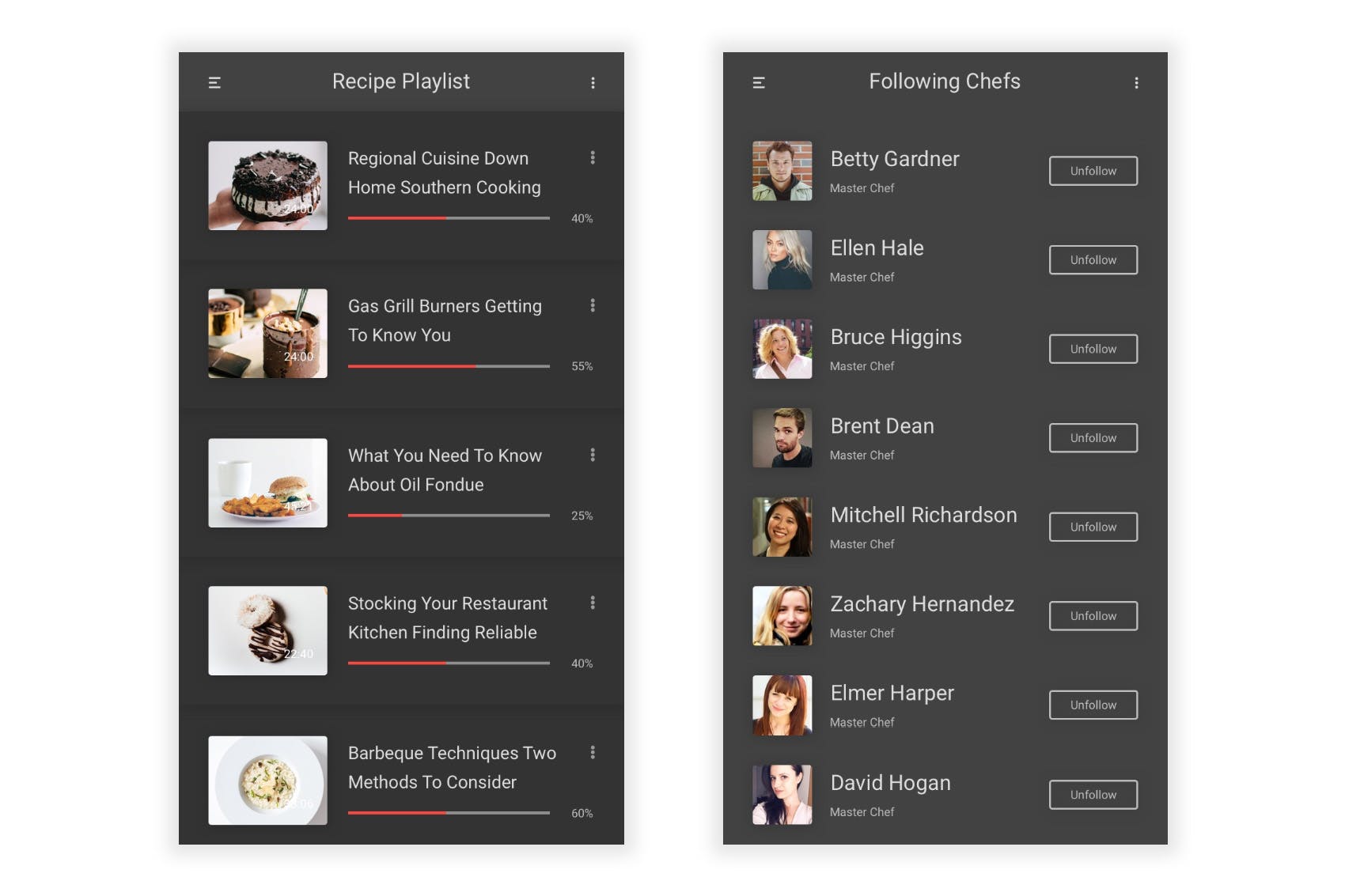 美食食谱APP应用UI界面设计Figma模板 Swad – Food & Recipe Figma UI Kit插图(9)
