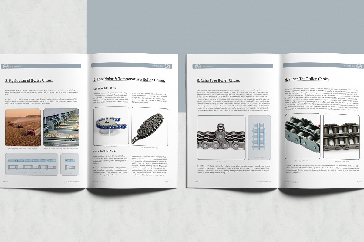 时尚极简主义产品目录杂志模板插图(3)