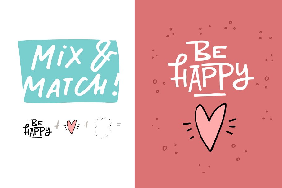 幼儿园儿童主题艺术插画素材合集 Nursery Art Creator – DIY pack插图(7)