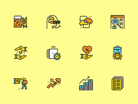 36 枚商业元素图标素材之家精选sketch素材