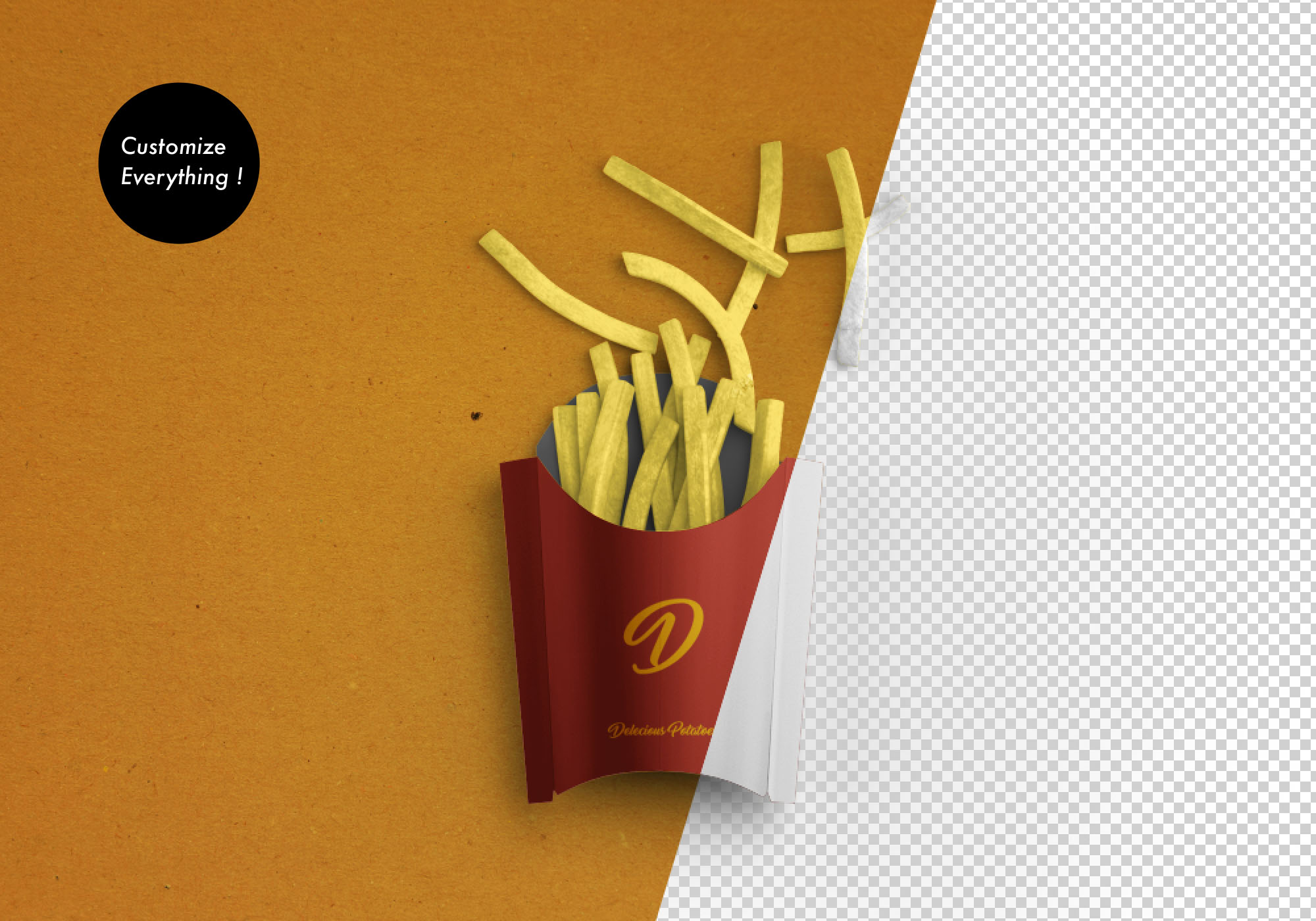 厨房包装用具样机场景生成器插图(3)