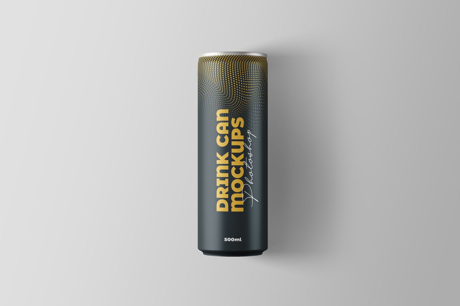 500ml饮料罐易拉罐外观设计素材库精选 Drink Can Mockups 500ml插图(4)