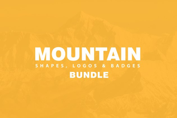 山地相关主题Logo模板合集 Mountain Related Bundle