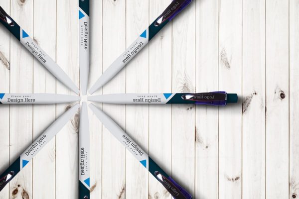 圆珠笔签字笔样机模板v11 Pen Mockup V.11