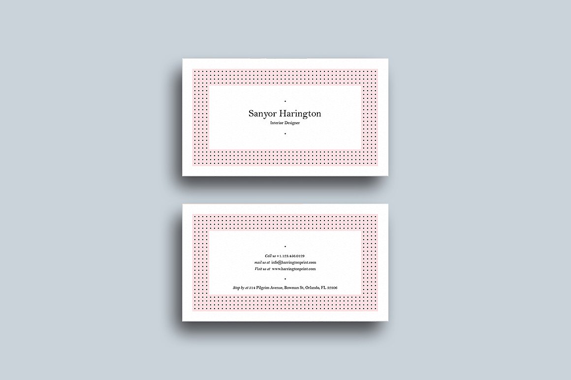 30个时尚高端的名片卡片邀请函请柬设计模板插图(20)