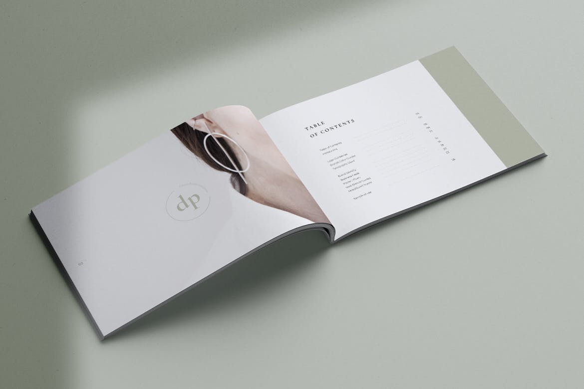 极简版式品牌VI手册设计模板 PAKEAN / Minimal Brand Guidelines插图(2)