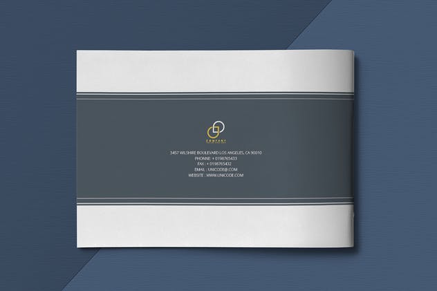 A5尺寸产品目录产品手册设计模板素材 A5 Modern Catalogue Template插图(13)