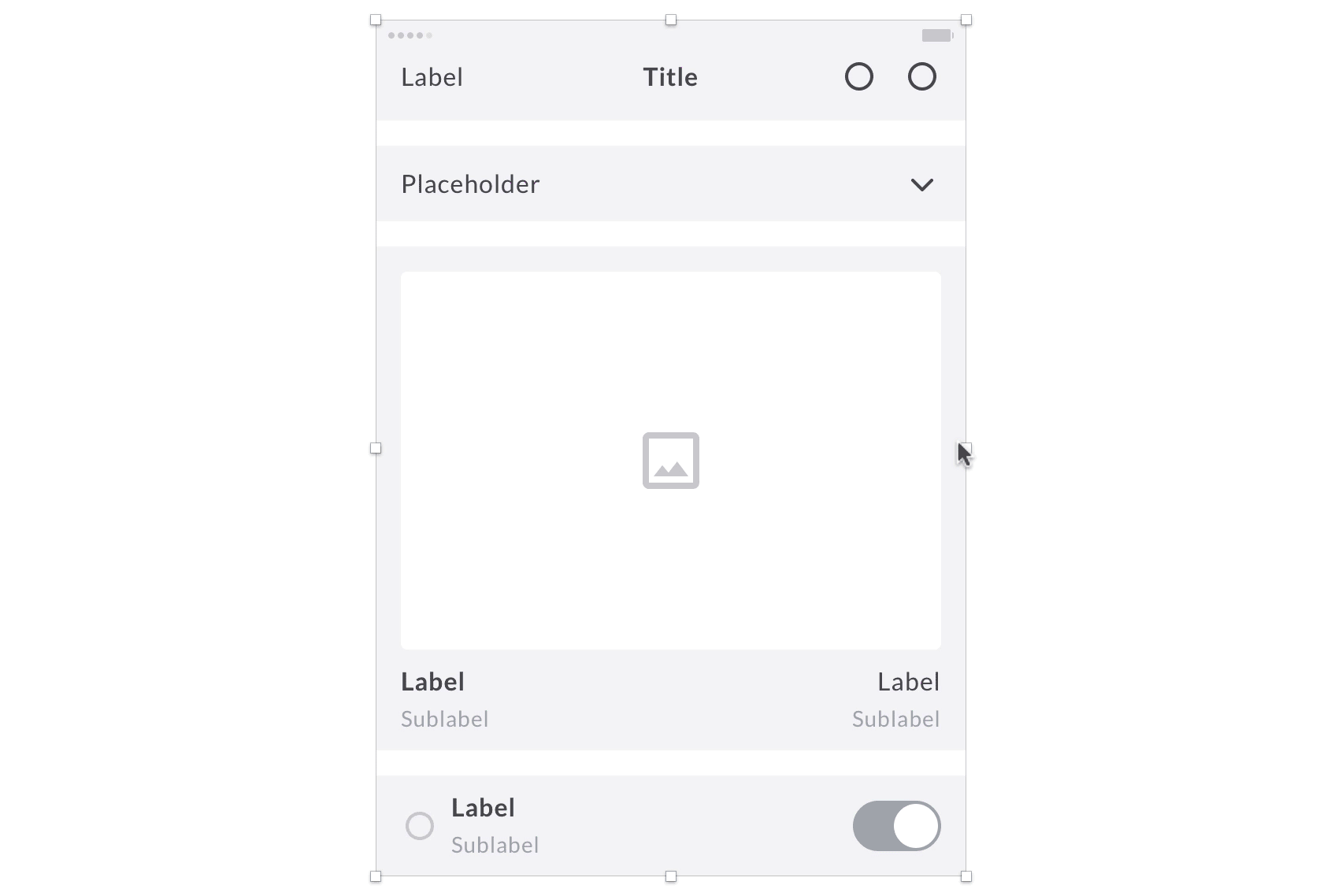 90+手机 APP 界面线框图套件 Mobile Wireframe Kit [AI&Sketch]插图(1)