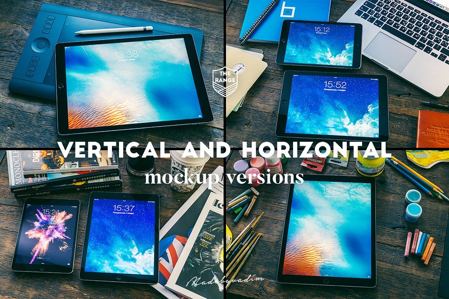 超级Apple系列产品样机合集[6.05GB] The Range – 100 Apple mockups插图(1)