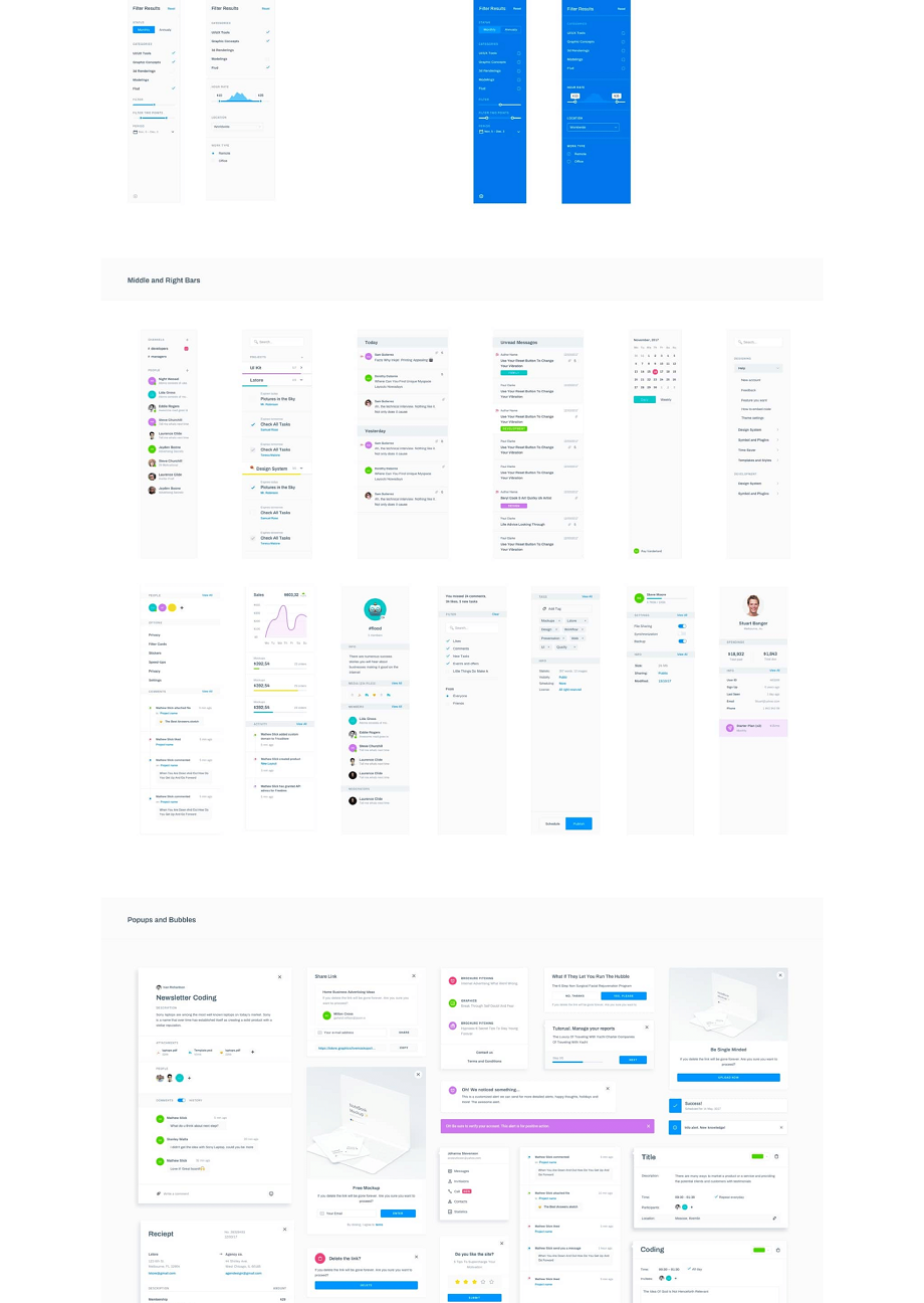 控制面板/网站仪表盘UX/UI工具包-.controlpanel [for SKETCH&PS]插图(10)