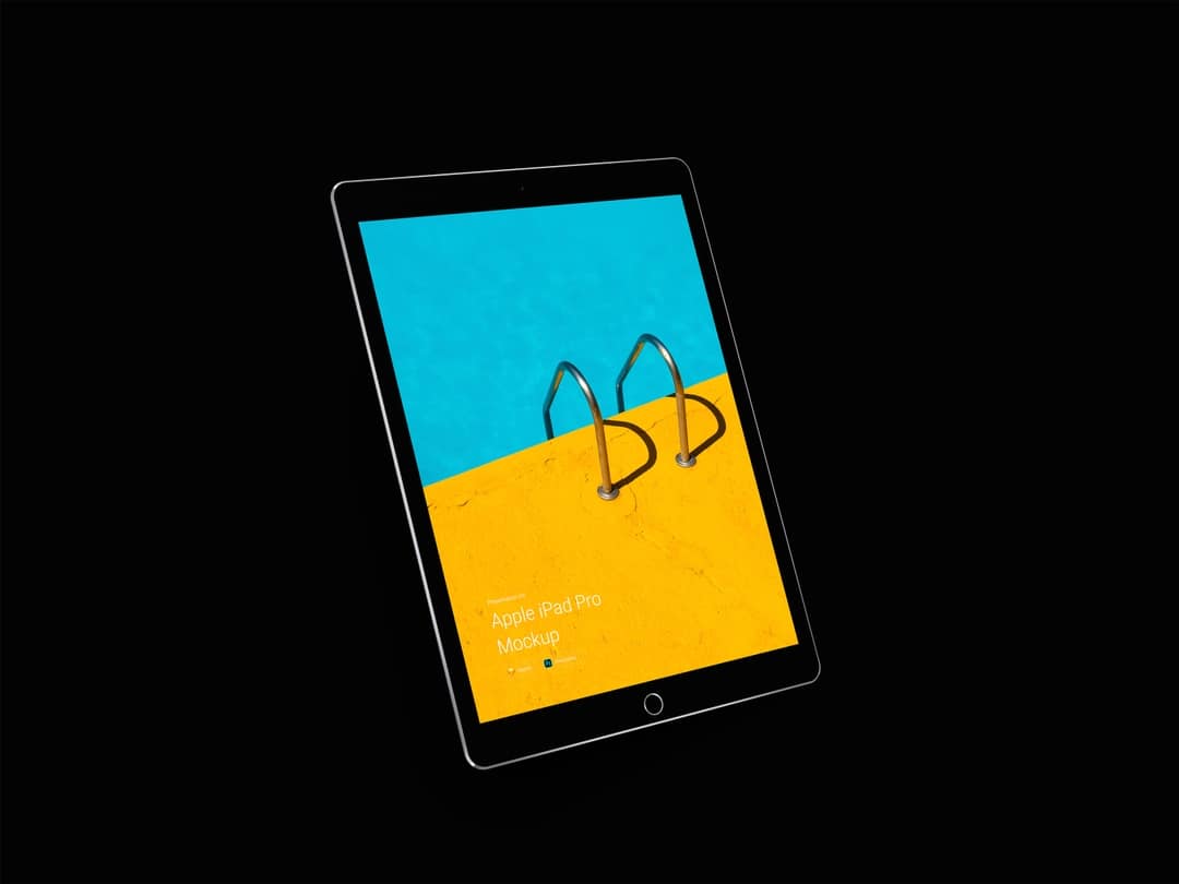 超级主流桌面&移动设备样机系列：平板电脑iPad Pro样机&场景[兼容PS,Sketch;共10.89GB]插图(8)