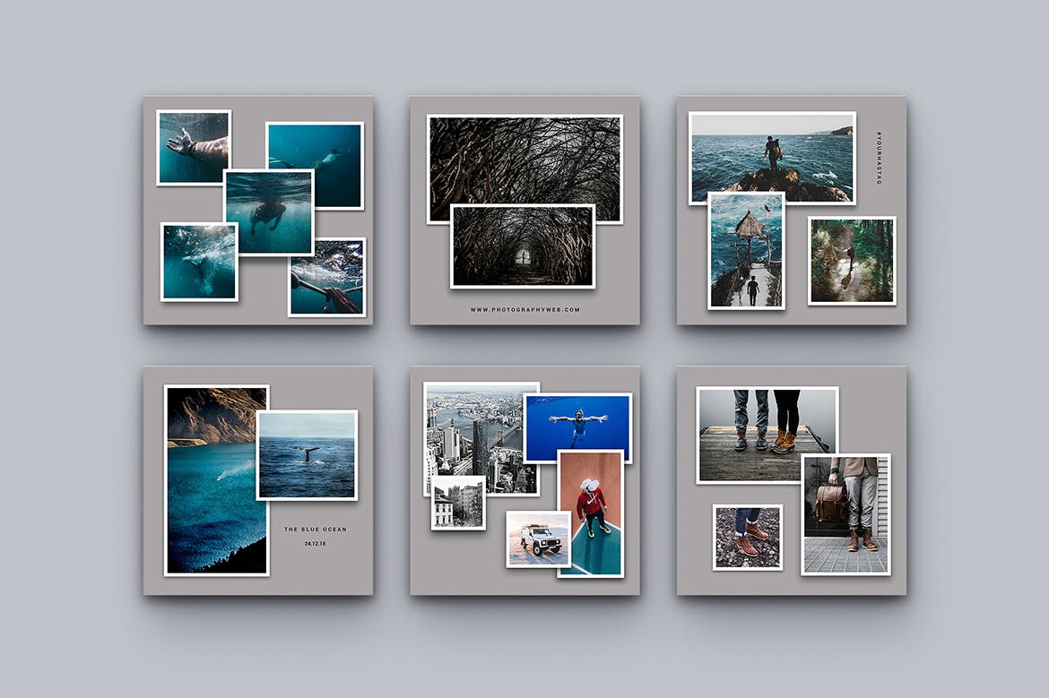 时尚简约的Instagram社交媒体banner海报设计模板插图(7)