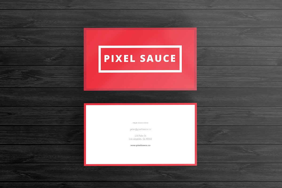 68个高端时尚简约的商务名片设计模板插图(35)