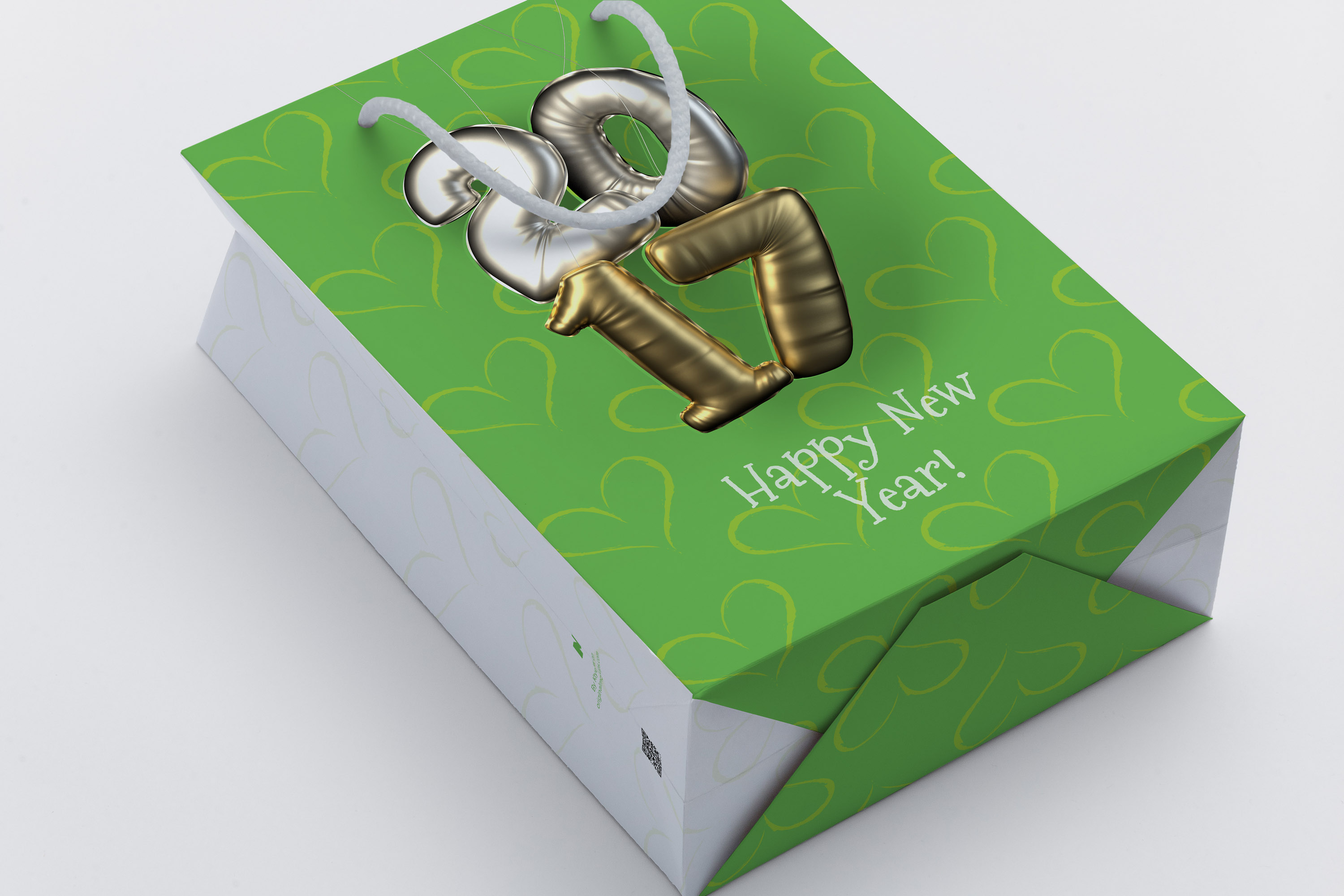 品牌专卖店购物袋设计样机模板04 Shopping Bag Mockup 04插图