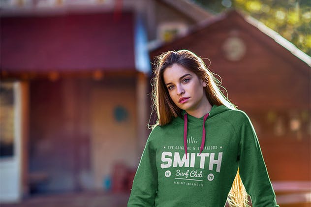 时尚服装连帽衫样机Vol.1 Hoodie Mock-Up Vol.1插图(11)