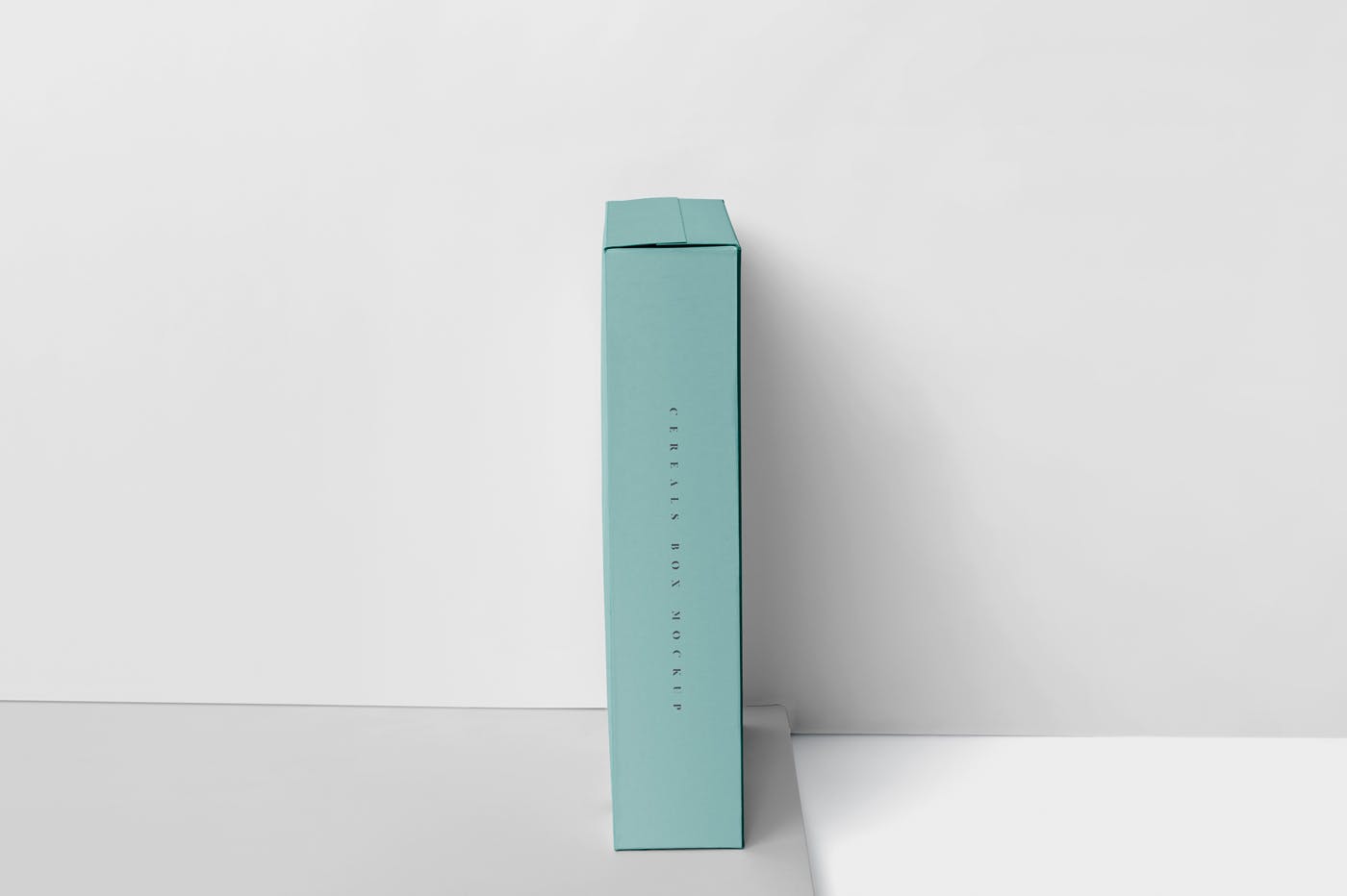 大尺寸麦片盒包装外观设计素材库精选 Cereals Box Mockup – Big Size in Rectangular Shape插图(5)