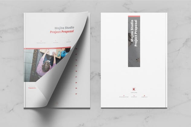 商业项目计划书/提案设计模板 Project Proposal插图(8)