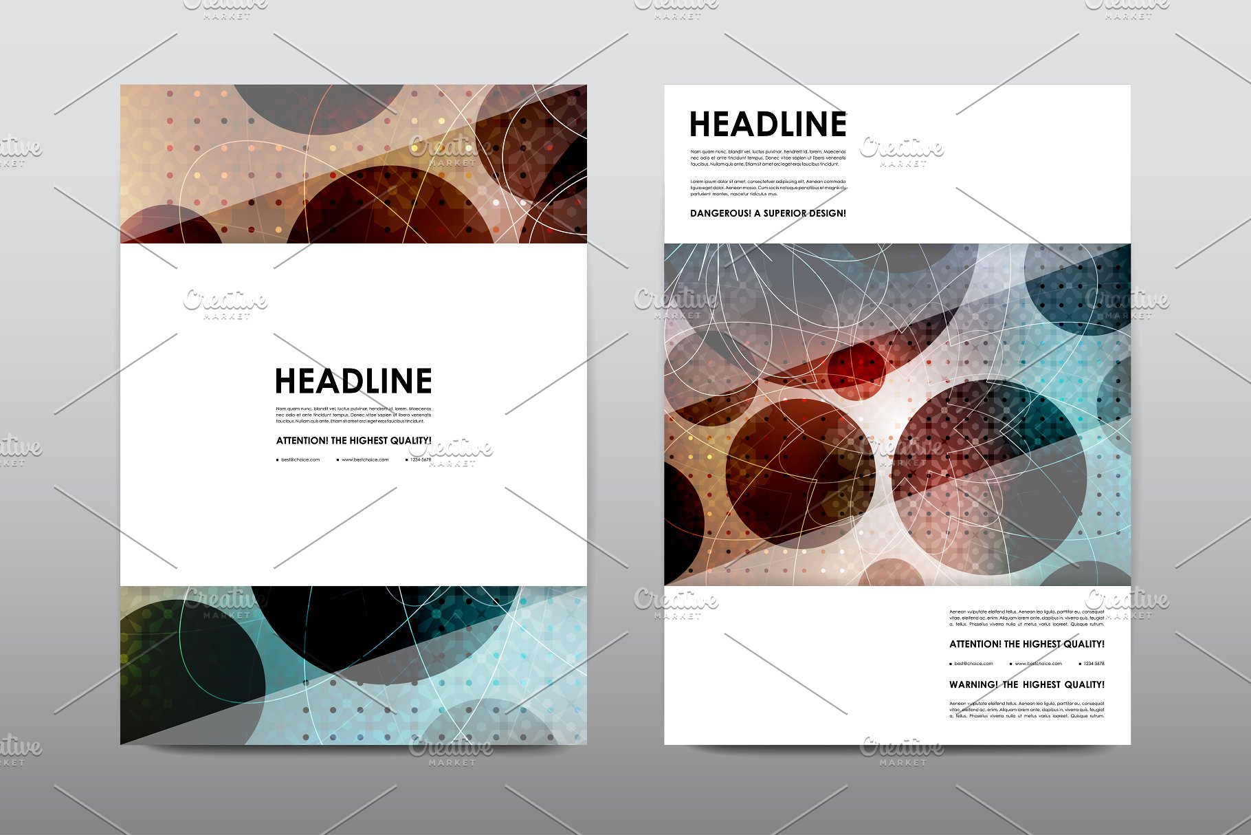 50+企业画册模板合集 50+ Business Brochures Bundle插图(26)