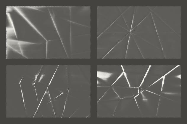 复古折痕纸张纹理套装V8 Fold Paper Texture Pack 0.8插图(1)