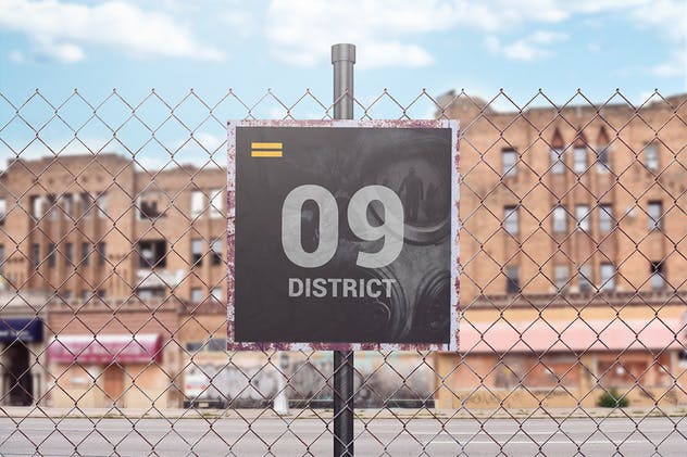 城市街头广告海报样机V.2 Street Poster Mockups 02插图(2)