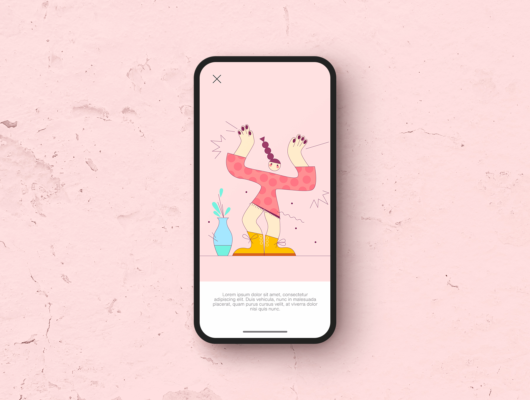 素材库下午茶：10个明亮多彩有趣的人物插画V2插图(4)