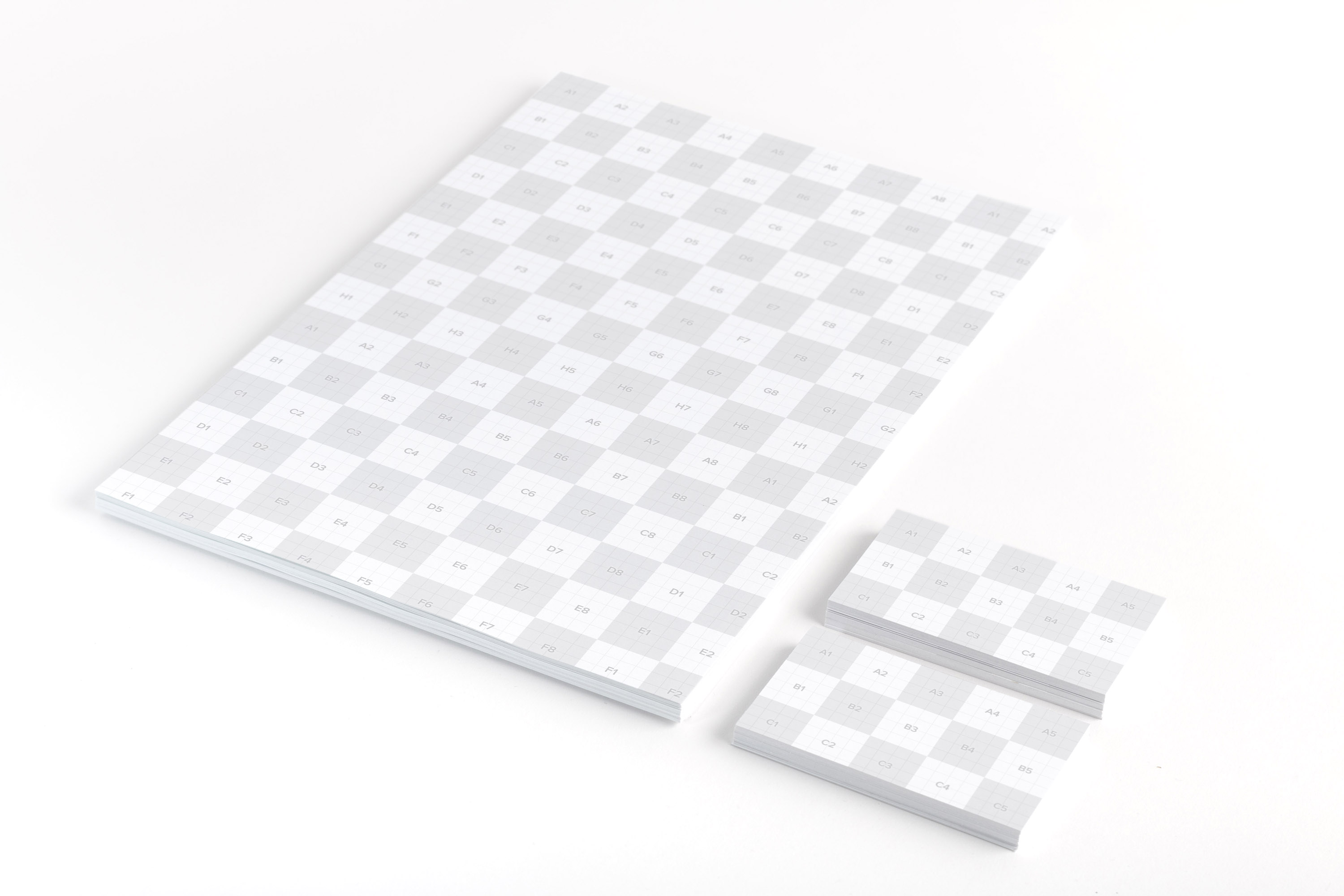 A4信纸信头&名片设计印刷效果图样机01 A4 and Business Cards Mockup 01插图(1)