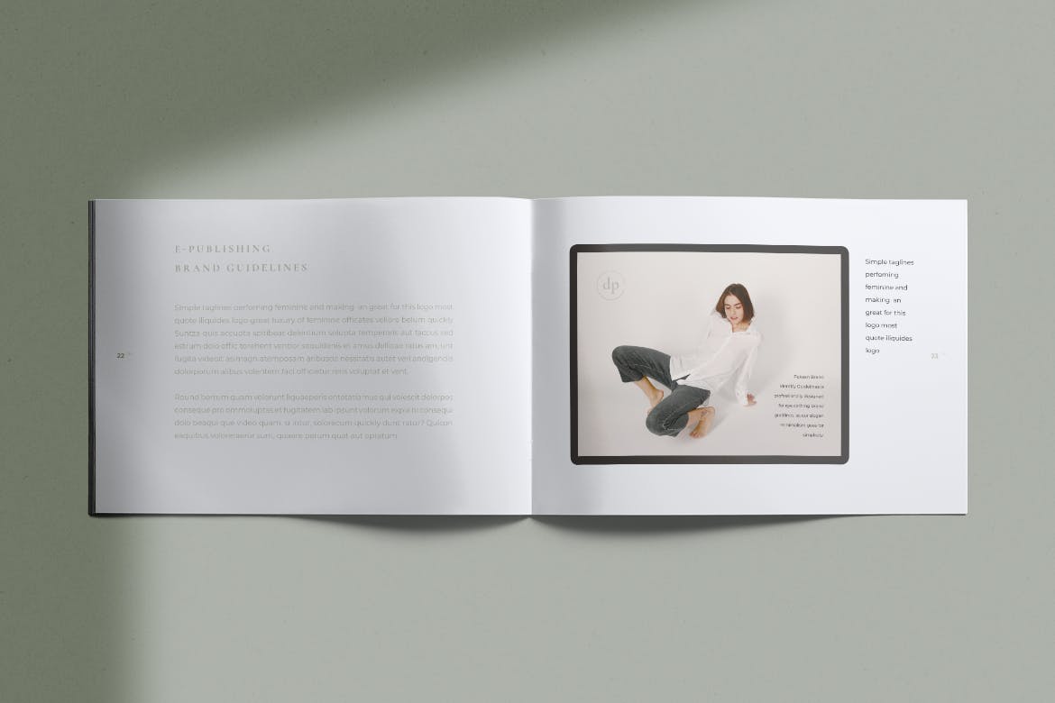 极简版式品牌VI手册设计模板 PAKEAN / Minimal Brand Guidelines插图(11)