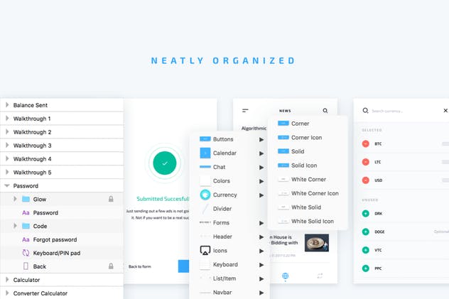 加密电子钱包数字货币APP UI套件 Crypto Mobile UI Kit插图(5)